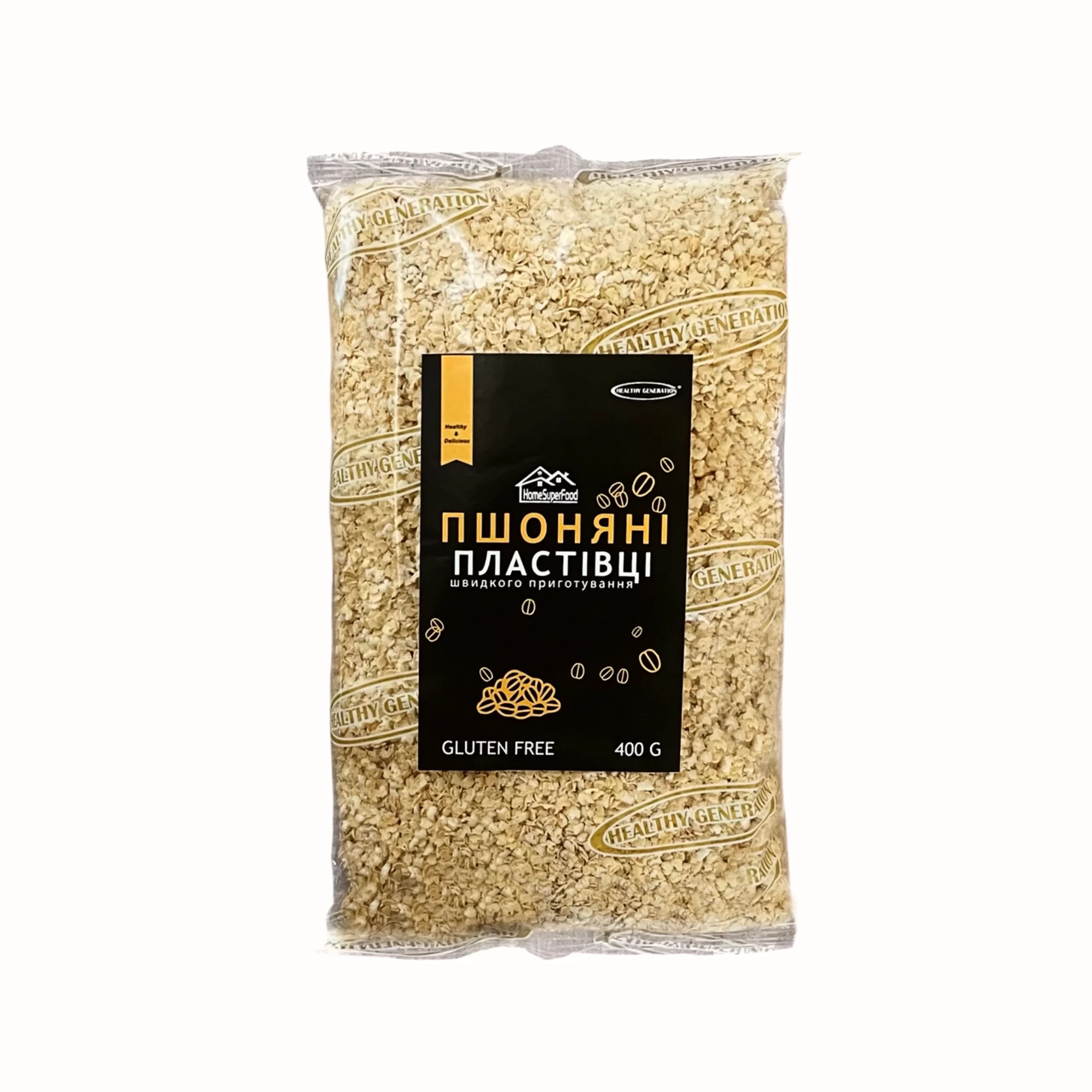 Крупа пшоняна дрібна безглютенова ,600г, Healthy Generation, фото 1