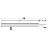 Магнієвий анод Aquahot 185х25, 5 мм 100 л, фото 2