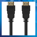 Кабель Cablexpert (CC-HDMI4-0.5M) HDMI-HDMI V.2.0, вилка/вилка 0.5м Black, фото 2