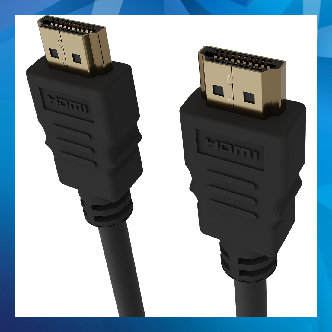 Кабель Cablexpert (CC-HDMI4-0.5M) HDMI-HDMI V.2.0, вилка/вилка 0.5м Black, фото 1