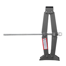 Домкрат ромбовий 1т з гумовим упором INTERTOOL GT0180 автомобільний підйомник