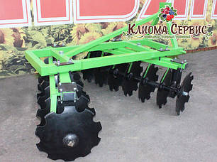 Дискова борона 1.5 м шириною (на 14 дисків), фото 1