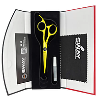 Перукарські ножиці Sway Art Yellow 5,5 (110 31355 5,50"), фото 3