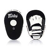 Лапи боксерські Fairtex FMV13 Black/White, фото 3