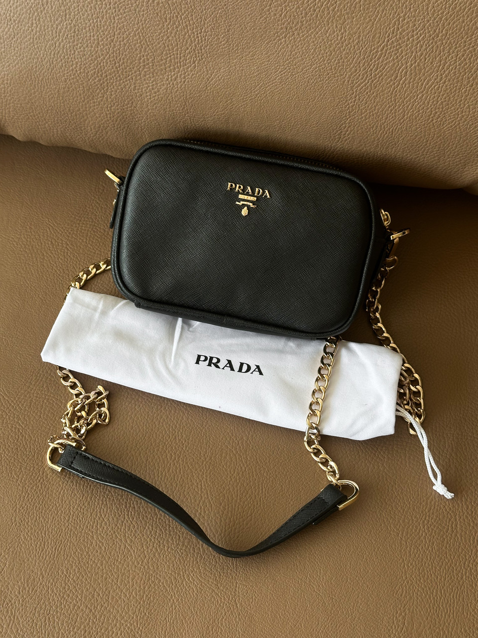 Женская сумка Прада Prada 17x11x6 премиум качество, фото 1