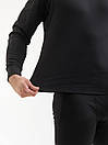 Комплект термобілизни чоловічий (кофта, штани) S - Чорний, фото 7