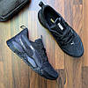 Чоловічі шкіряні кросівки (натуральна шкіра) чорні демісезонні для чоловіків на весну осінь, розміри 40-45, фото 8