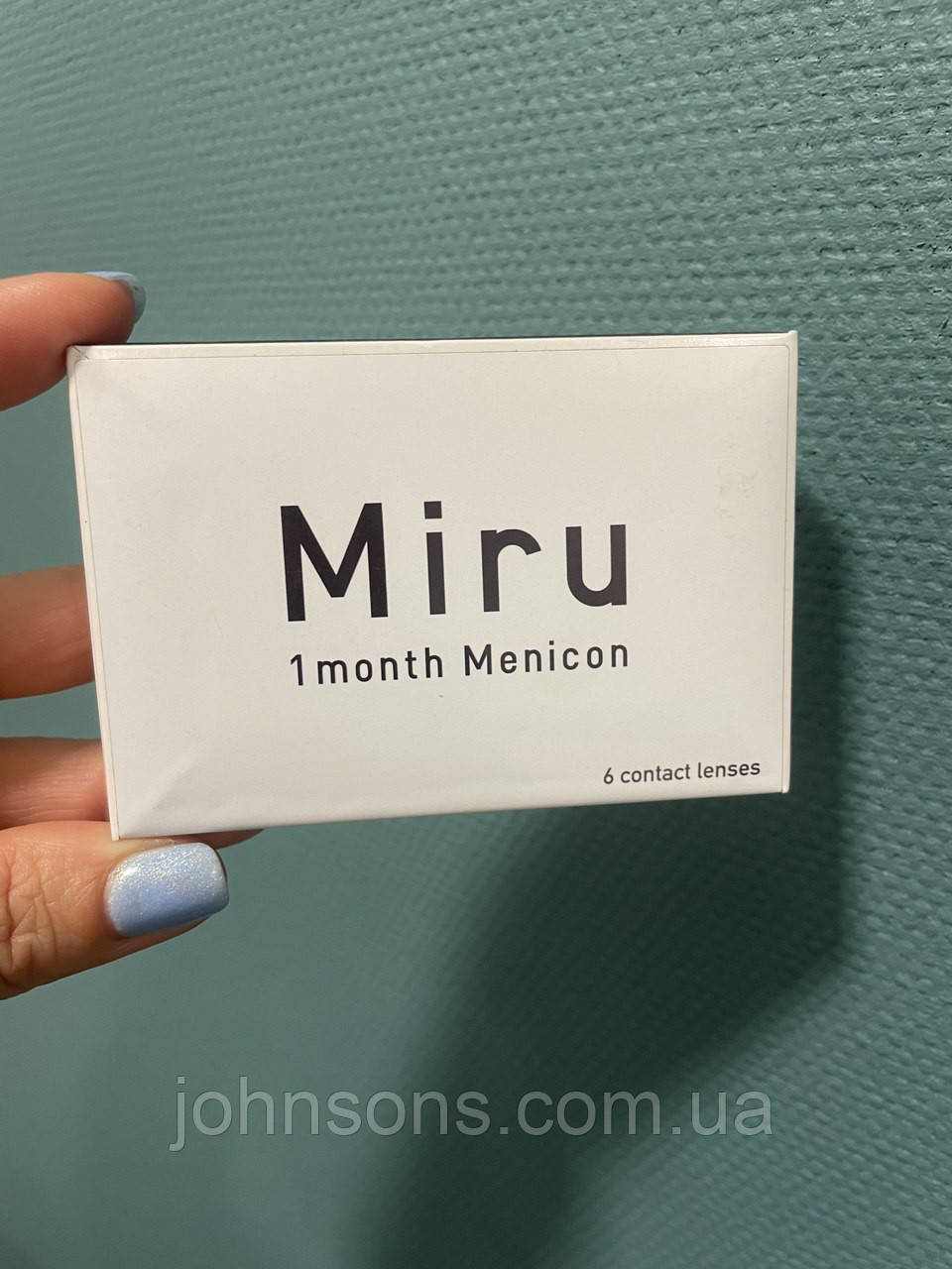 Розпродаж -3.5(8.3) | Miru 1 Month Menicon - 1уп (6шт) | Контактні лінзи, фото 1