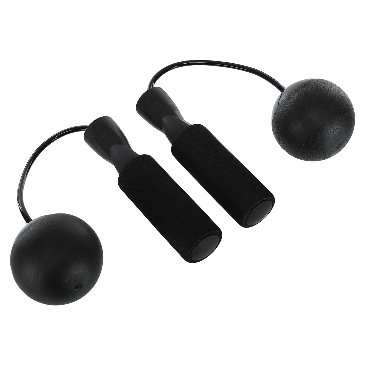 Скакалка бездротова з кулями ø6см SP-Planeta FI-0780 Чорний, фото 1