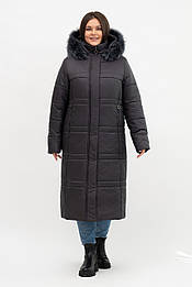 Жіночий пуховик з хутром | Тепло, стиль, комфорт — розміри 48-66