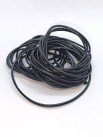 Шнур полієстер 2мм Чорний -5м відрізок