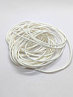 Шнур полієстер 2мм Білий -5м відрізок