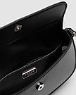 💎 Prada Cleo Lacquered Leather Mini Bag Black 22 х 17 х 3 см, фото 3