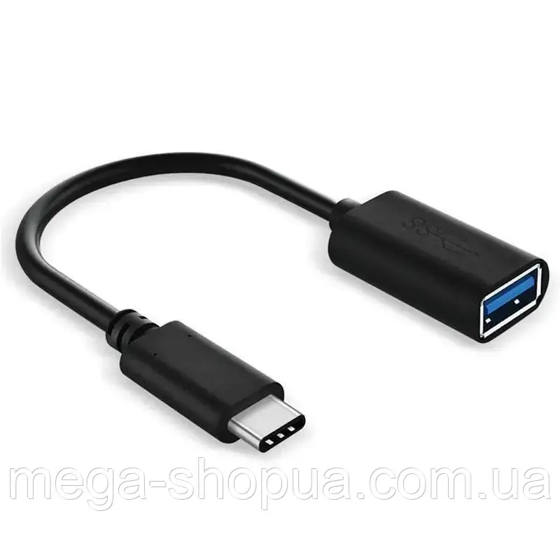 Перехідник OTG Type-C – USB 3.0. Кабель для з'єднання пристроїв Type-C OTG адаптер СT12B