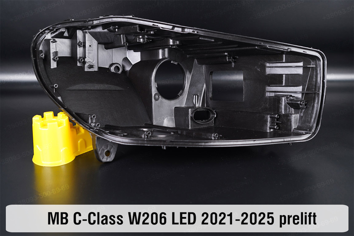 Корпус фари Mercedes-Benz C-Class W206 LED (2021-2025) дорест правий, фото 1