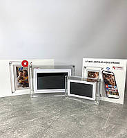 Электронная Цифровая фоторамка WiFi рамка для фото с вайфай 5дюймов Photo Frame