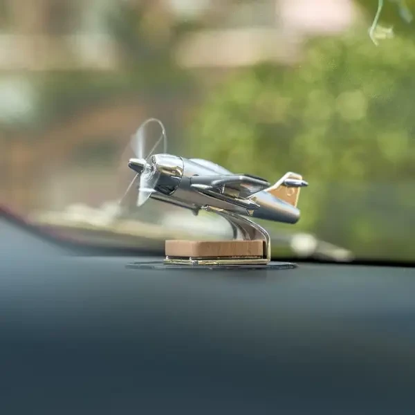 Автомобільний ароматизатор Літак на сонячній батареї, Фроматизатор Літак в авто