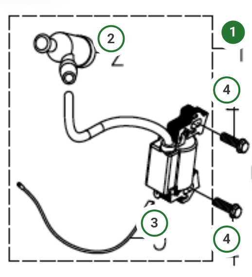 Котушка (модуль) запалювання до мотоблоку Husqvarna TF545P, фото 1