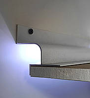 Профіль тіньового шва 21 мм LED алюмінієвий білий 3,0 м