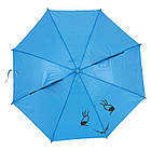 Дитяча парасолька-тростина з вушками SY-13(Blue) 60 см