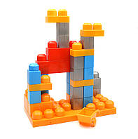 Конструктор блоковий з великими деталями Містечко «Будівництво», 34 деталі