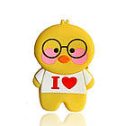 Сумочка силіконова, C4352 каченя  Жовтий