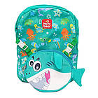 Рюкзак дитячий "Shark" T2625 застібка-блискавка, 1 відділення Зелений