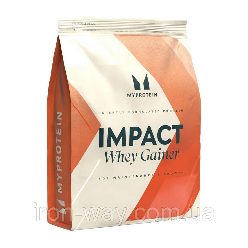 MyProtein Impact Whey Gainer (2,5 kg, strawberry), фото 1
