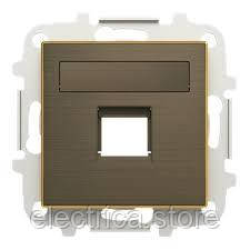 8518.1 OE Центральна плата комп'ютерної розетки Sky золото 2CLA851810A1201, фото 1