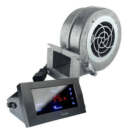 Автоматика для котла Kg Elektronik CS-19 + NWS 100 для твердопаливного котла, фото 1