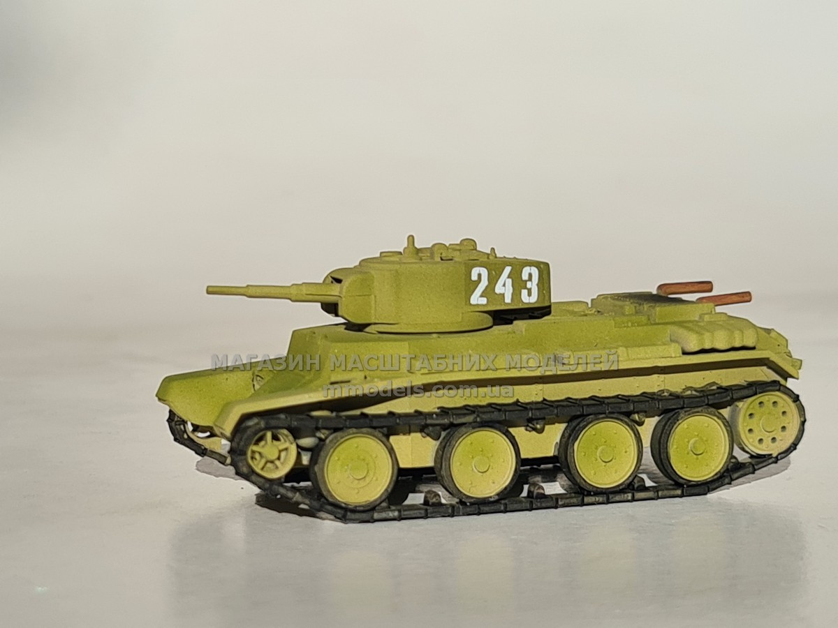 Стендова модель танка БТ-7 (бортовий номер 41), масштаб 1/87, H0, фото 1