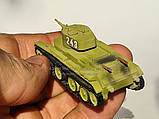 Стендова модель танка БТ-7 (бортовий номер 41), масштаб 1/87, H0, фото 3