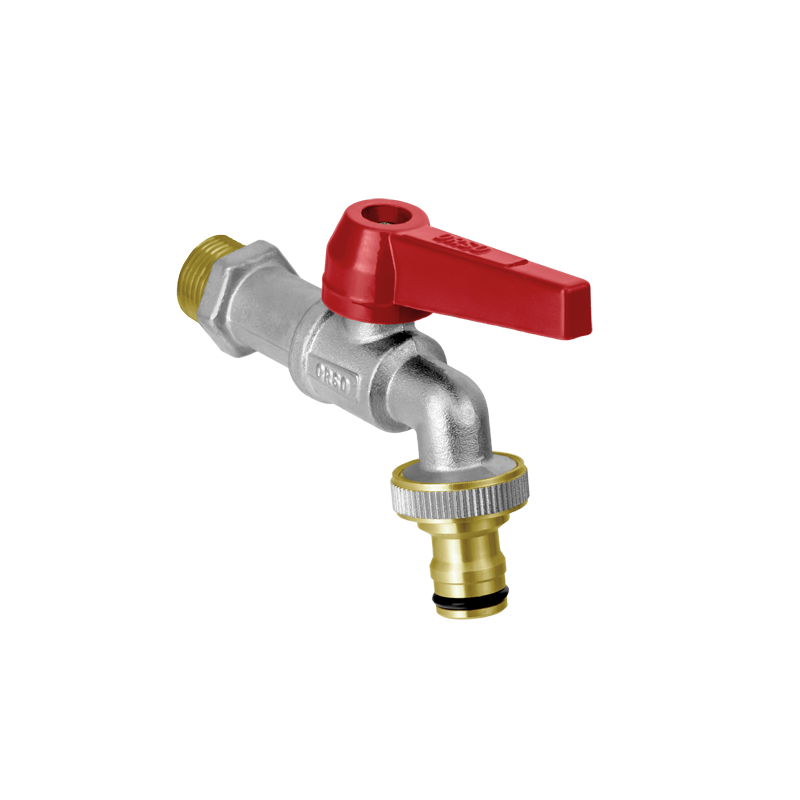 ORSO Кран поливу  1/2 з швидко зьемн. конектором 100шт/10шт, фото 1