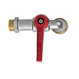 ORSO Кран поливу  1/2 з швидко зьемн. конектором 100шт/10шт, фото 3