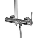 Душева система MONE Deluxe DARLENE 8391391GR Gun Grey, фото 2