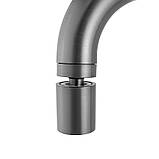 Змішувач для кухні MONE Deluxe DARLENE 7391391GR Gun Grey, фото 5