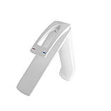 Змішувач для умивальника MONE Deluxe SERENA 1381381W-A WHITE, фото 3