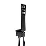 Душова система MONE Deluxe прихованого монтажу BERYL 8313332B-R 1002 Black, фото 3