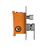 Душова система MONE Deluxe прихованого монтажу BERYL 8313332GR-R 1002 Gun Gray, фото 6