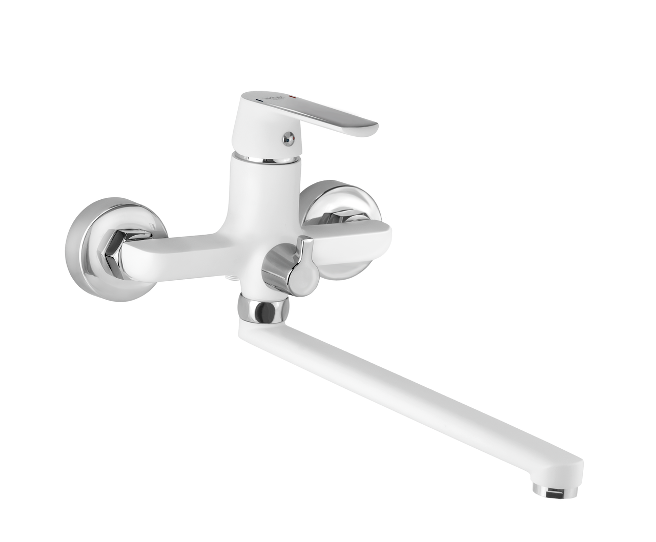 Змішувач для ванної MONE Delux CLOE 5356355CW Chrome+White, фото 1