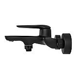 Змішувач для ванної MONE Delux HILARY 6389389B Black, фото 4