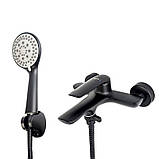 Змішувач для ванної MONE Delux HILARY 6389389B Black, фото 5