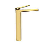 Змішувач для умивальника MONE Deluxe KAREN 1385385G-A GOLD, фото 2