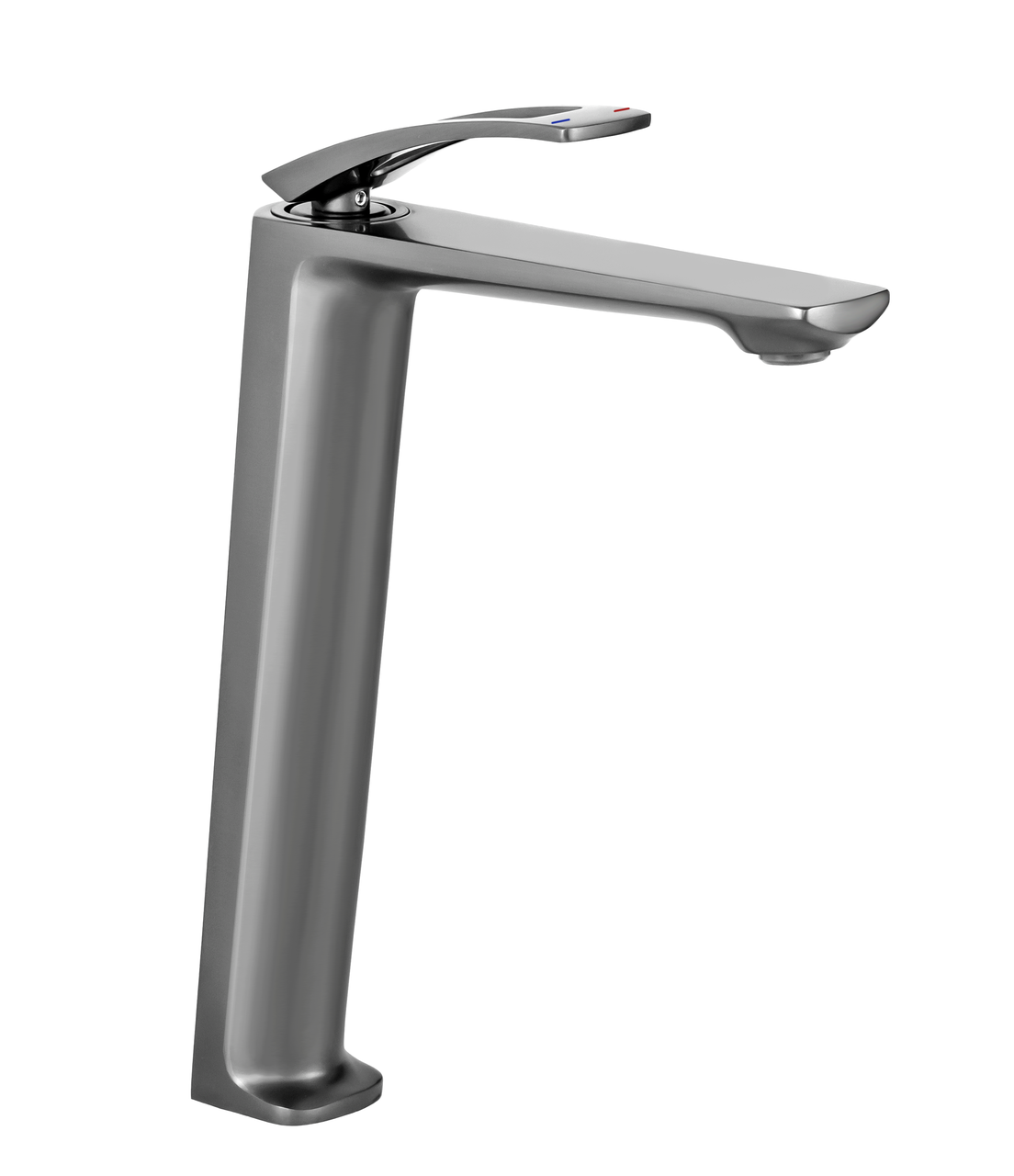 Змішувач для умивальника MONE Deluxe KINGDOM 1381381GR-A Gun Gray, фото 1