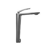 Змішувач для умивальника MONE Deluxe KINGDOM 1381381GR-A Gun Gray, фото 2