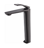 Змішувач для умивальника MONE Deluxe KINGDOM 1381381GR-A Gun Gray, фото 4