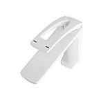 Змішувач для умивальника MONE Deluxe SERENA 1381381W WHITE, фото 3