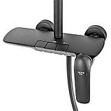 Душова система MONE Deluxe HILARY 8389389B Black, фото 2