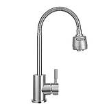 Змішувач кухонний MONRO ESA 7034 з нержавіючої сталі, фото 3