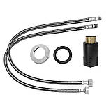 Змішувач кухонний MONRO ESA 7034 з нержавіючої сталі, фото 5